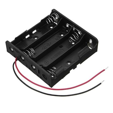 18650 x 4 Lithium Ion Battery Holder Box for 4 Cells