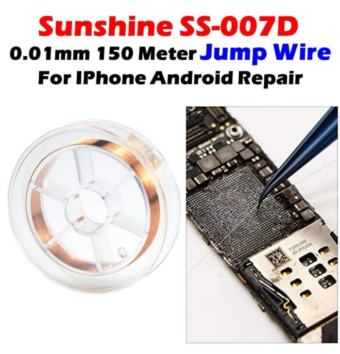 Sunshine 0.01mm Insulted Pure Copper Superfine Jumper Wire